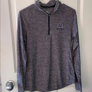 Notre Dame quarter zip
